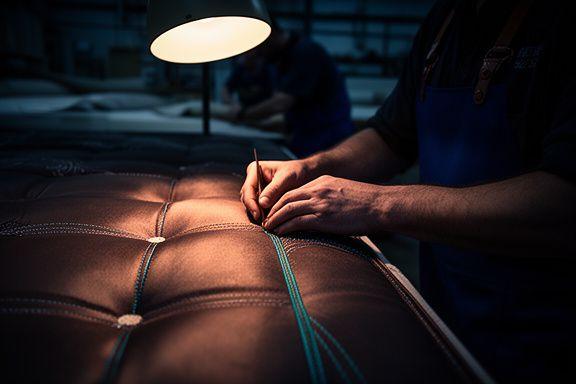 Artisans working in the Sandwell facility